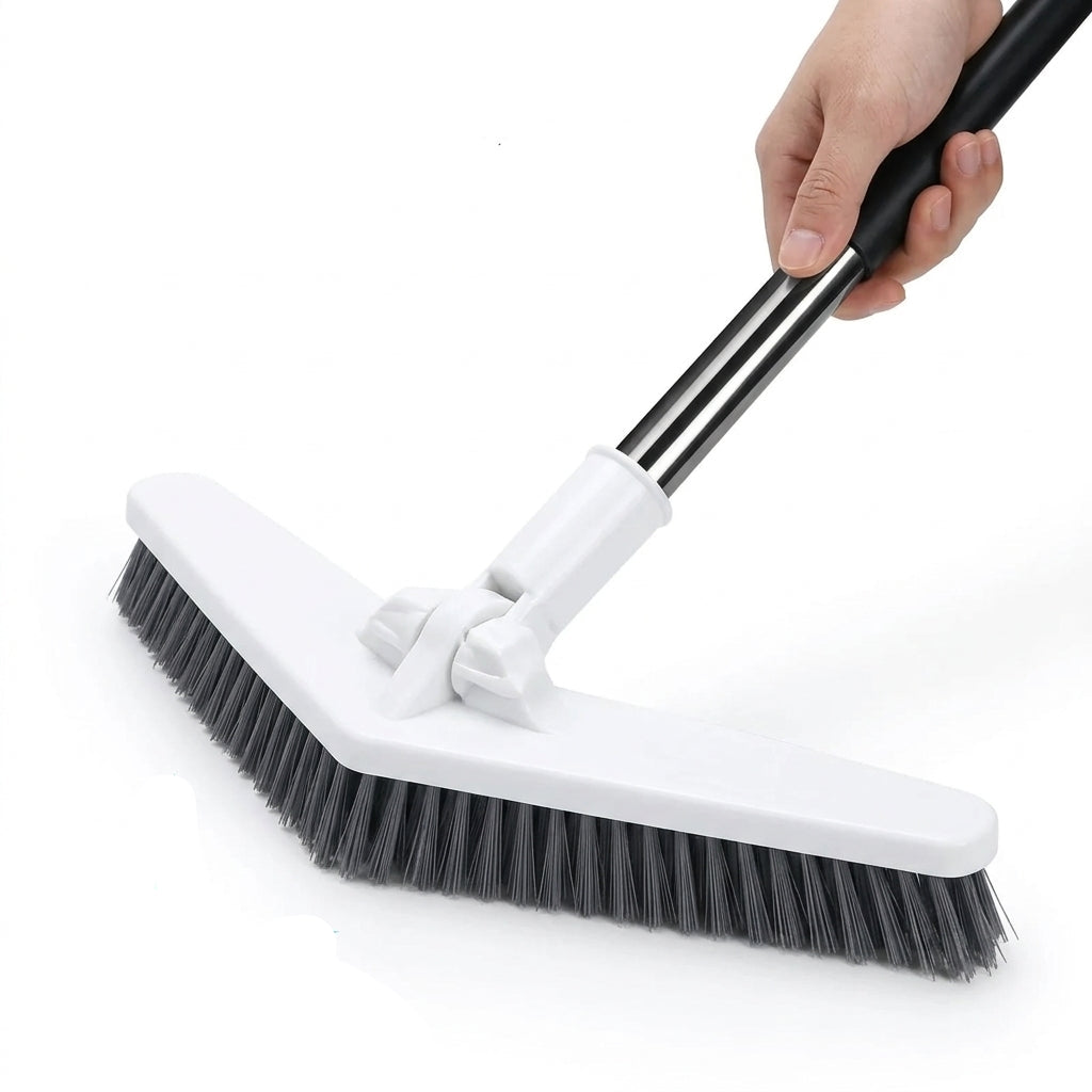 1pc Bathroom Floor Brush For Hotel, Hard Bristle Scrub Brush,