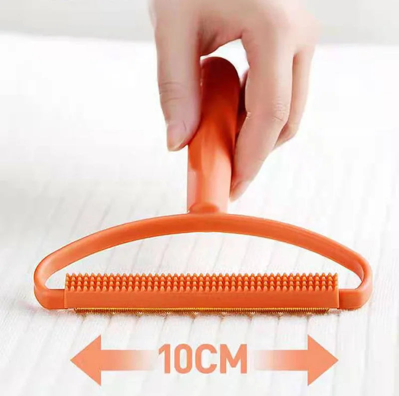 Double-Side Lint Remover Portable Pet Hair Remover Brush Manual