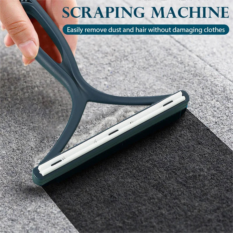 Double-Side Lint Remover Portable Pet Hair Remover Brush Manual
