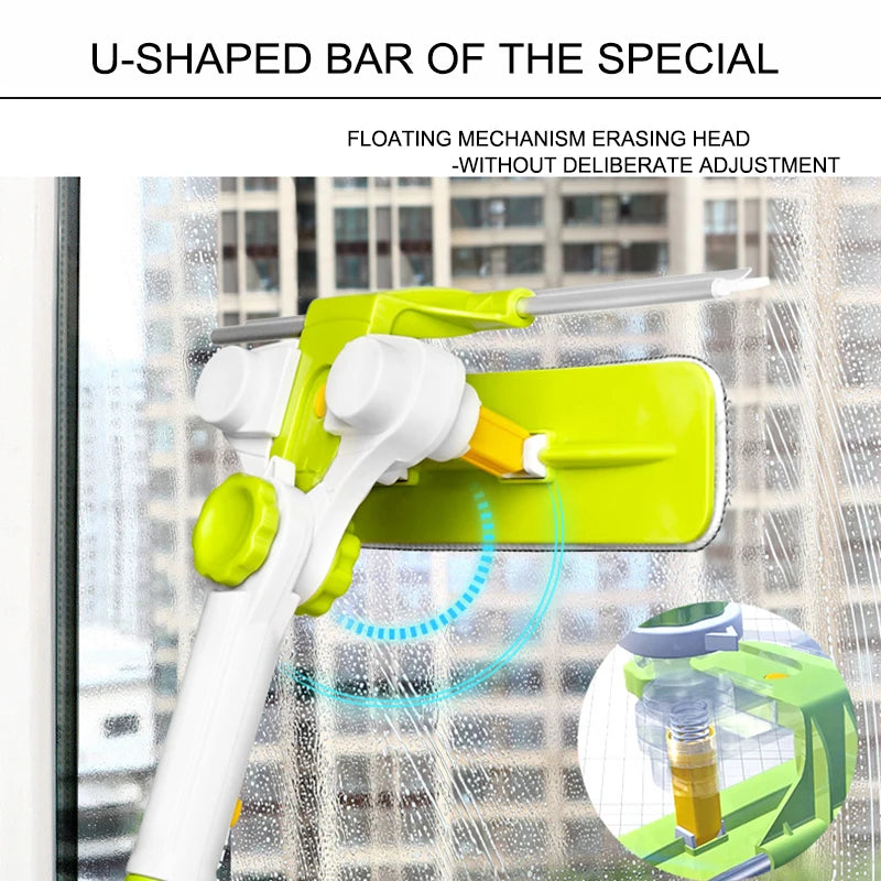Eworld Hot Upgraded Telescopic High-rise Window Cleaning Glass