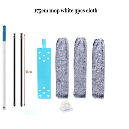 Telescopic Long Handle Broom For Home Blinds Dust Microfiber Brushes