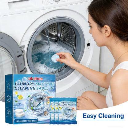 Washing Machine Cleaning Tablets Drum Laundry Sink Remove