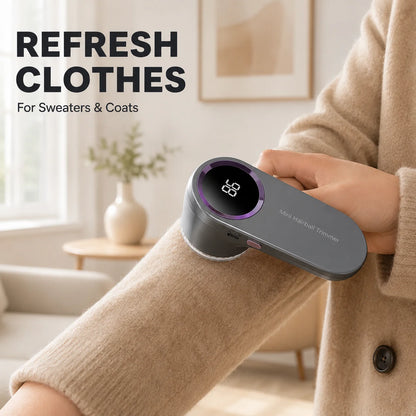 Electric Fabric Shaver USB Rechargeable Lint Remover LED