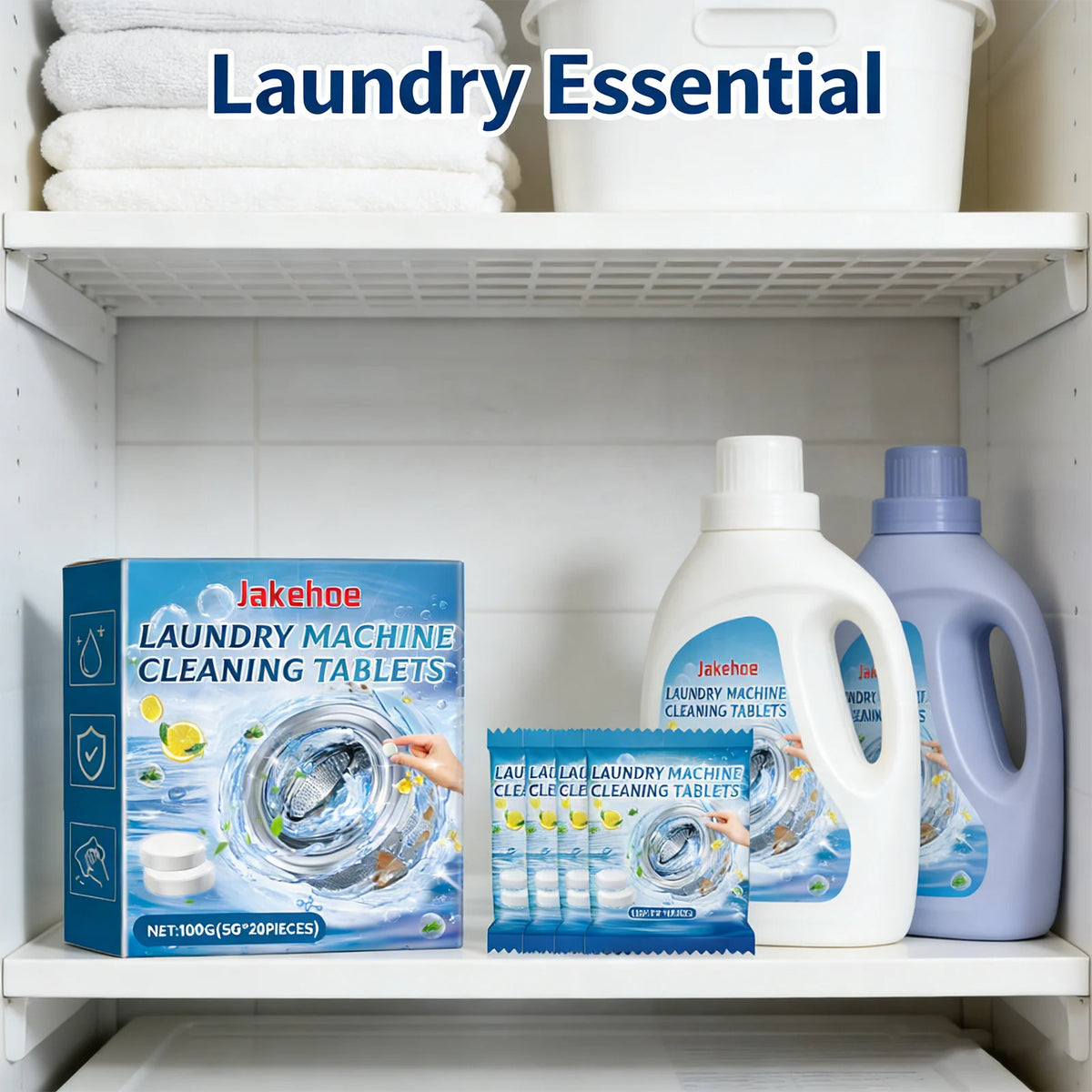 Washing Machine Cleaning Tablets Drum Laundry Sink Remove
