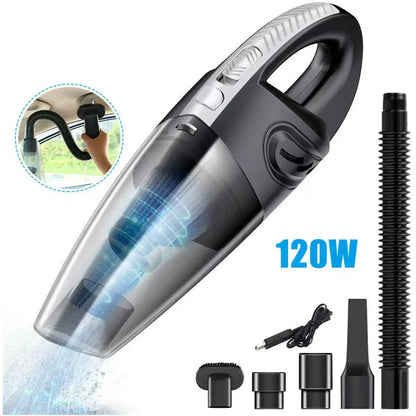 Portable Wireless Vacuum Cleaner Powerful Suction Rechargeable