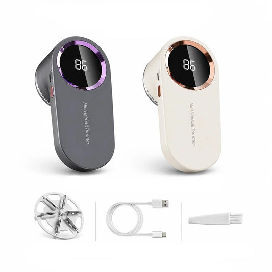 Electric Fabric Shaver USB Rechargeable Lint Remover LED