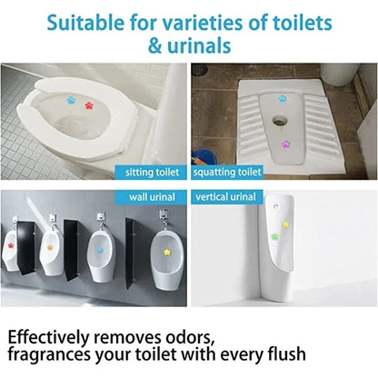Multipack Flower Aroma Toilet Cleaning Gel, Toilet Deodorant Cleaner