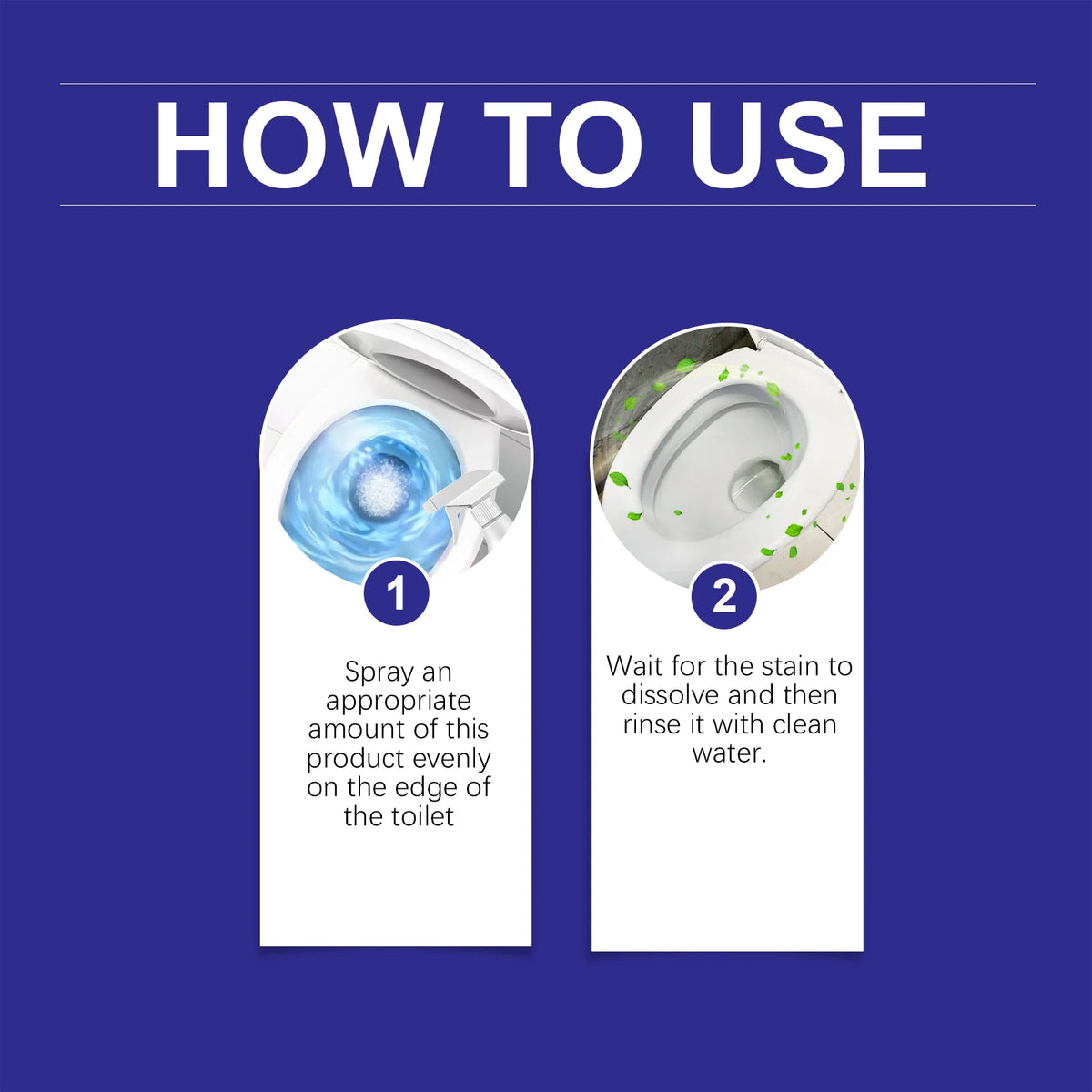 Toilet Foam Cleaner Efficient Removing Urinary Scale Eliminate