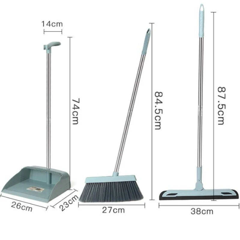 Broom set Household broom broom Dustpan set Brush head