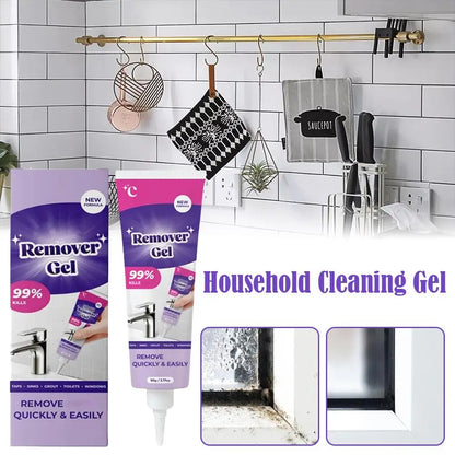 3/1pc Household Mold Remover Gel Tile Cleaner Wall Mildew Tool Cleaner