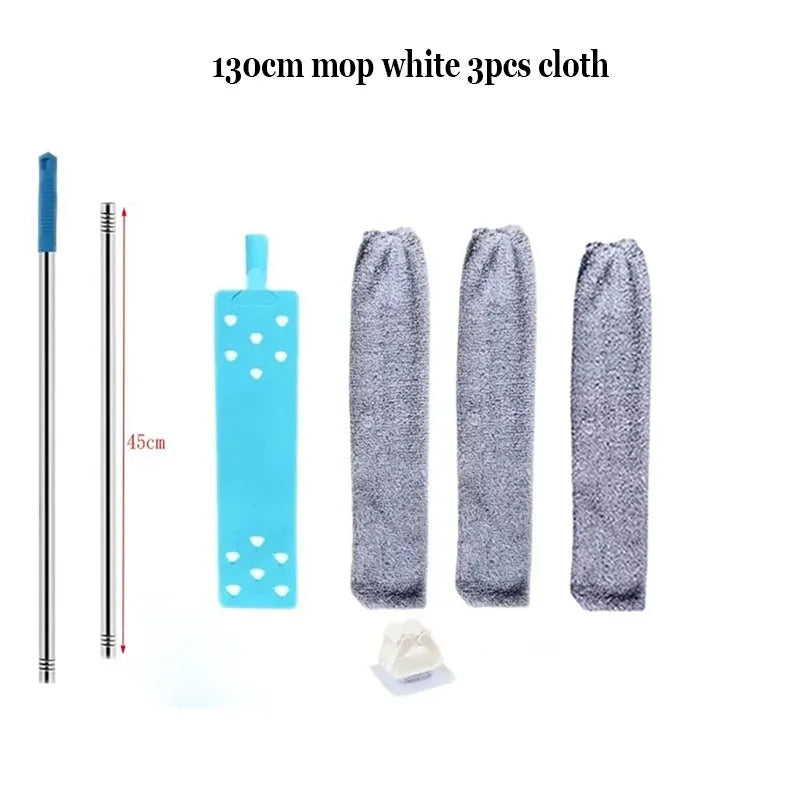 Telescopic Long Handle Broom For Home Blinds Dust Microfiber Brushes