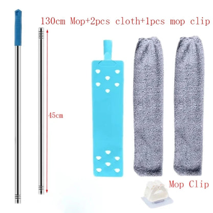 Telescopic Long Handle Broom For Home Blinds Dust Microfiber Brushes