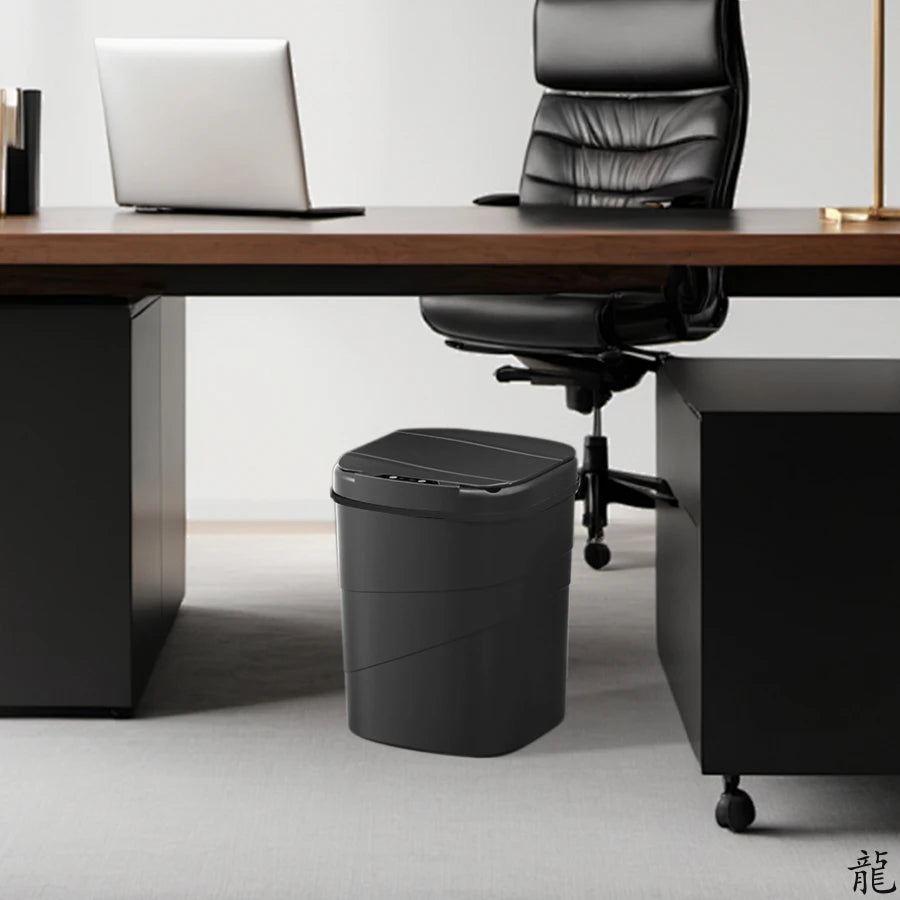 New Smart Sensor Touchless Automatic Closing Trash Can Battery