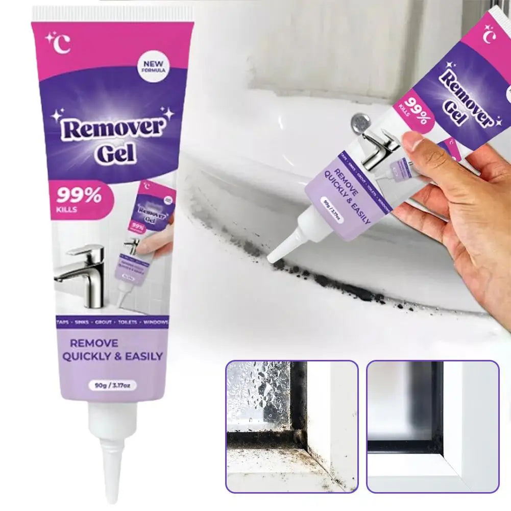 3/1pc Household Mold Remover Gel Tile Cleaner Wall Mildew Tool Cleaner