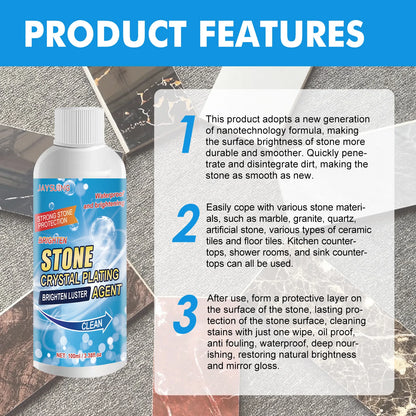 Stone Stain Cleaner Granite Quartz Marble Tile Porcelain Stubborn