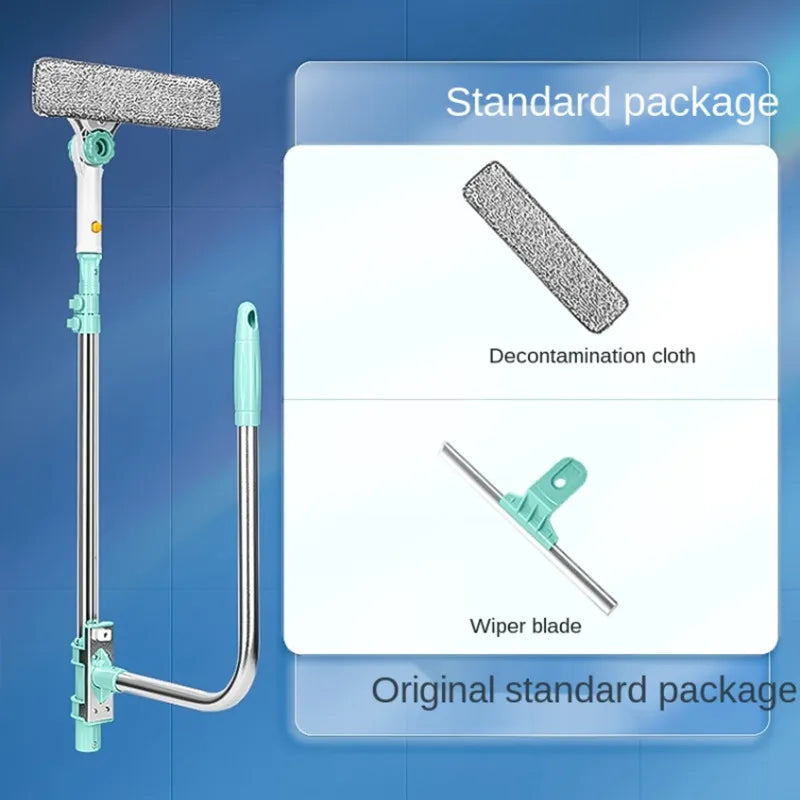 Eworld Hot Upgraded Telescopic High-rise Window Cleaning Glass
